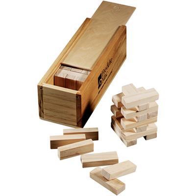 Custom Tumbling Tower Wooden Block Game