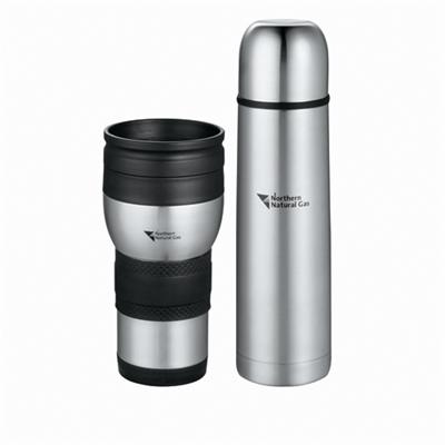 Custom Auto Perf Tumbler & Flask Gift Set