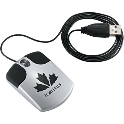 Custom Thinline Mini Wired Mouse