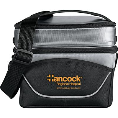 Custom Jazz Dual-Compartment Lunch Cooler