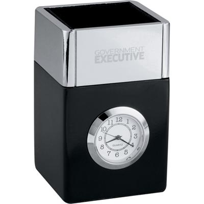 Custom Futura Pencil Cube Clock