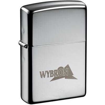 Custom Zippo Windproof Lighter High Polish Chrome