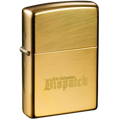 Custom Zippo Windproof Lighter High Polish Brass