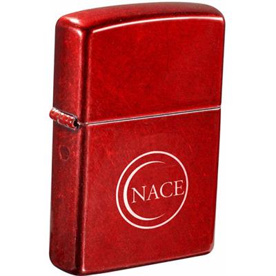 Custom Zippo Windproof Lighter Translucent Red