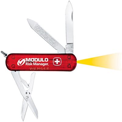 Custom Wenger Esquire MicroLight Gen Swiss Army Knife