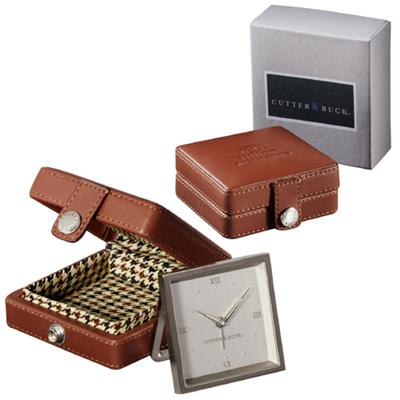 Custom Cutter & Buck  Travel Alarm Clock