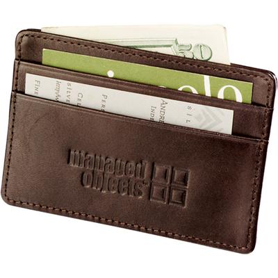 Custom Cutter & Buck Business Card Wallet