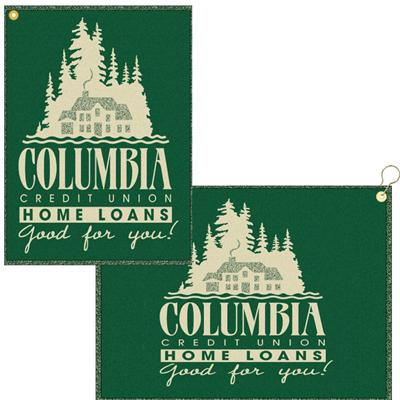 Custom 16 x 22 Custom Woven Golf Towel