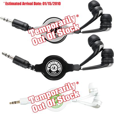Custom Retractable Hi-Fi Earbuds