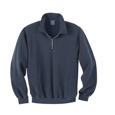 Custom MEN'S VINTAGE HALF-ZIP POLO