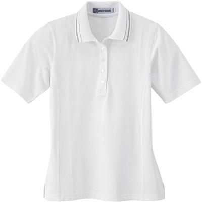 Custom LADIES EDRY ARIEL CORD POLO WITH TEXTURED COLLAR