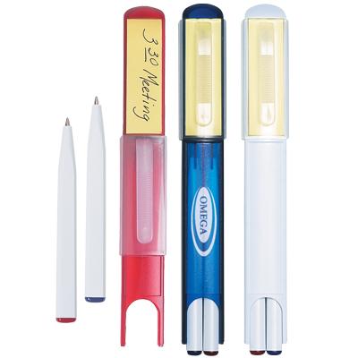 Custom TWIN PEN SET WITH STICKY NOTES
