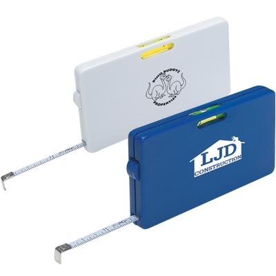 Custom RECTANGULAR TAPE MEASURE WITH LEVEL